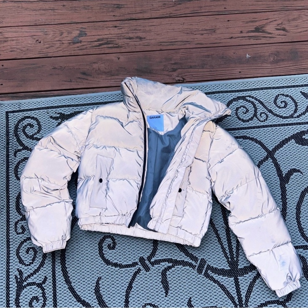 Reflective Garage brand puffer coat